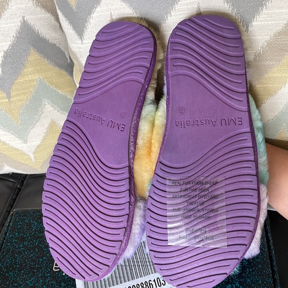 NWT Emu Australia Tie Dye Mayberry Slippers - Picture 4 of 5